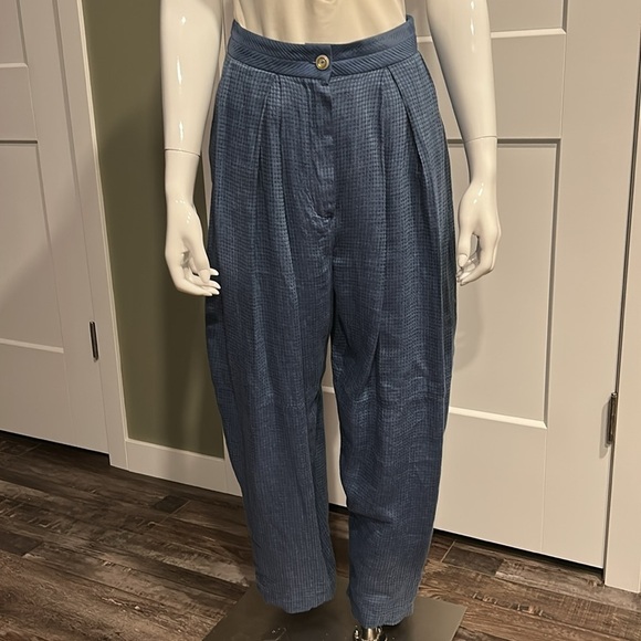 Tara Parvaresh Linen Blend Pants - Picture 5 of 16